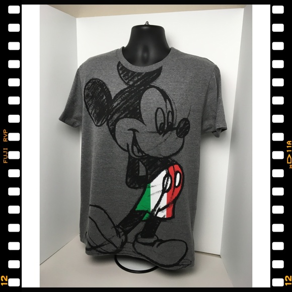 T-Shirt~Disney~Mickey~Mouse~Rome~Italy~ - Picture 3 of 8